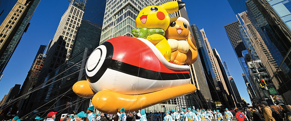 Image of Pokemon parade float